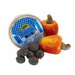 Doce de caju com chia