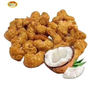 Castanha De Caju Caramelizada Com Coco Pacote 500g